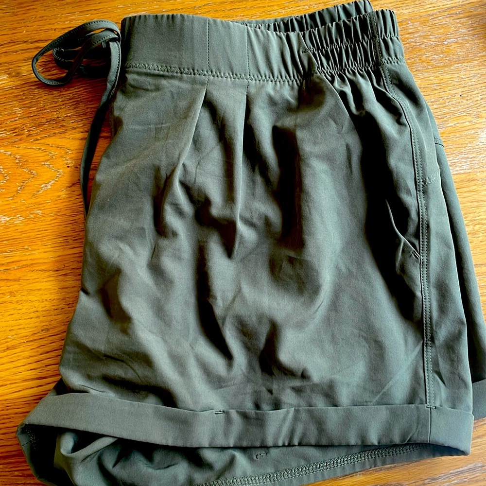 Large Zyia olive summer shorts. Barely worn.